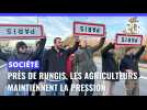 Rungis : Les agriculteurs maintiennent la pression