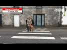 VIDÉO. « Saxo » le chien guide accompagne Solange dans les rues de Trégunc
