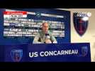 VIDÉO. US Concarneau : « Valenciennes n'a rien à voir avec le match aller » explique Le Mignan
