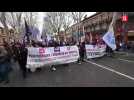 Grève des enseignants : des milliers de manifestants défilent dans les rues de Toulouse