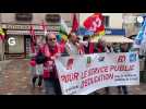 VIDÉO. Grève dans l'Éducation nationale : environ 300 personnes manifestent à Alençon