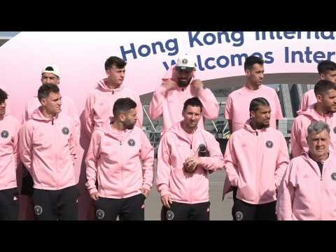 Lionel Messi in Hong Kong for Inter Miami tour