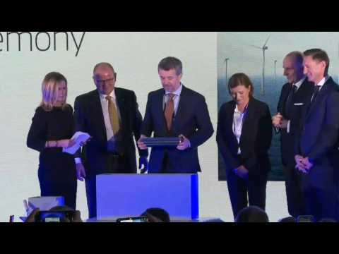 Denmark's Frederik X attends Vestas foundation stone ceremony in Poland
