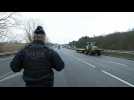 French farmers lift off motorway blockade near Paris Roissy airport under police watch