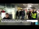 Allemagne : grève nationale dans les transports publics pour exiger de meilleurs salaires et conditions de travail