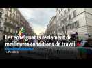 À Marseille, les enseignants réclament de meilleures conditions de travail
