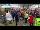 VIDÉO. A Saint-Nazaire, 400 profs en grève manifestent avec des casseroles