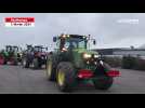 VIDEO. Agriculteurs en colère. Une opération escargot en cours à Parthenay