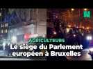 Bruxelles et le Parlement européen paralysés par un millier de tracteurs