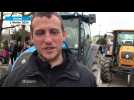 Des paysans ont rejoint la manif éducation à Nantes avec leurs tracteurs ce jeudi