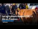 C'est compliqué de survivre : les agriculteurs se mobilisent à Aix-en-Provence