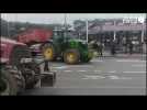 VIDÉO. Colère des agriculteurs : près de ce Leclerc à Quimper, de la terre et des déchets déversés