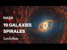 La Nasa révèle des images incroyables de galaxies spirales