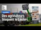 Colère des agriculteurs : l'accès au centre Leclerc de Caudry est bloqué ce mardi
