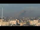 Smoke rises, explosions ring out in Khan Yunis - Label : AFPTV - First images - Category : News