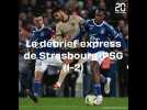 Ligue 1 : le débrief express de Strasbourg-PSG (1-2)