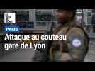 Attaque à Paris : plusieurs personnes blessées gare de Lyon