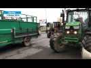 VIDÉO. Les derniers tracteurs résistants évacuent la Sca ouest a Saint-Etienne de Montluc