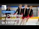 Patinage synchronisé : les Valenciennoises a l'entraînement avant les championnats de France à domicile