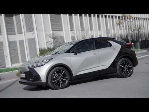 2024 Toyota C-HR PHEV Design Preview in Precious silver
