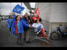 Escaudoeuvres : les salariés d'Auchan en grève