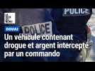 À Douai, un véhicule contenant de la drogue et de l'argent intercepté par un commando