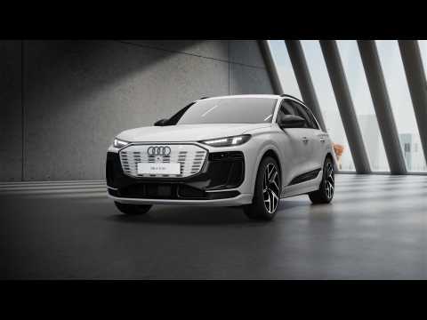 Audi Q6 e-tron – E3 1.2 electronic architecture and over-the-air updates – Animation