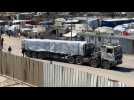 Aid trucks enter Rafah as Guterres visits Egyptian border area