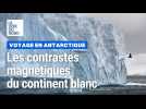 Antarctique : les contrastes magnétiques du continent blanc