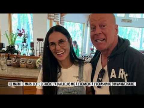 VIDEO : Bruce Willis a 69 ans : les mots de son ex-pouse Demi Moore