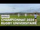 Vido Championnat de France de rugby des grandes coles 2024  Epernay