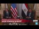 Trêve à Gaza : Blinken s'entretient avec le chef de la diplomatie égyptienne au Caire