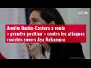 VIDÉO. Amélie Oudéa-Castera a voulu « prendre position » contre les attaques racistes enve