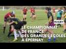 Le championnat de France des grandes écoles de rugby à Epernay deux jours durant