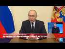 Attaque de Moscou: tous les assaillants arrêtés, ils tentaient de fuir vers l'Ukraine, dit Poutine