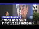 Macron sur Badinter : « Votre nom devra s'inscrire au Panthéon » #shorts