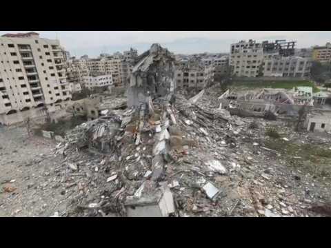 Destruction, explosions ring out in Gaza City