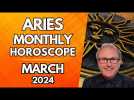 Aries Horoscope March 2024 - A Magical & Rare Node Conjunc Chiron...
