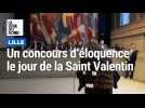 Le jour de la Saint-Valentin, onze jeunes avocats du barreau de Lille passaient un concours d'éloquence