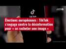VIDÉO. Élections européennes : TikTok s'engage contre la désinformation pour « se racheter