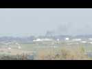 Smoke billows over southern Gaza - Label : AFPTV - First images - Category : News