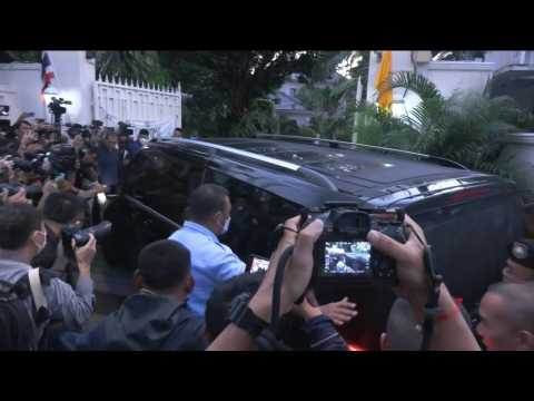 Thai ex-PM Thaksin arrives at Bangkok home