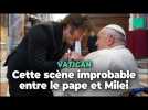Javier Milei rencontre le pape François qu'il a longtemps détesté et ça donne un échange improbable