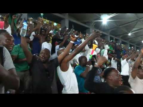 Fans in Lagos go wild as Nigeria score opener against Ivory Coast