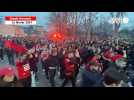 VIDÉO. AC Milan - Stade Rennais: des milliers de supporters rejoignent San Siro en cortège