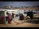 VIDÉO. Ces Palestiniens déplacés fuient Rafah, où Israël promet une attaque 