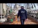 Dunkerque : au coeur du chantier du voilier Duchesse Anne