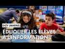 À Dizy (Marne), les élèves éduqués aux médias et à l'information