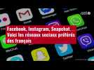 VIDÉO. Facebook, Instagram, Snapchat... Voici les réseaux sociaux préférés des français