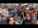 Ambiance à la viole au Lundi Gras à Binche